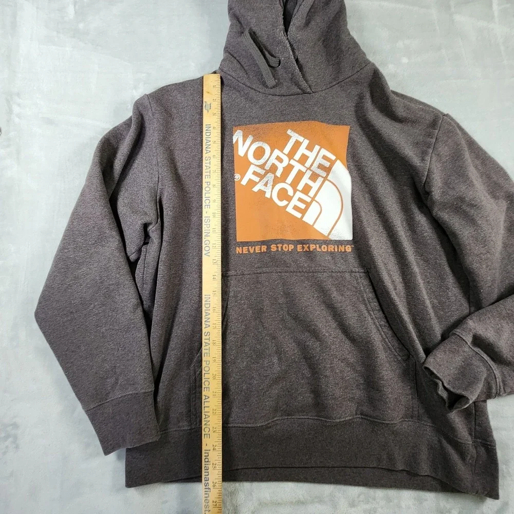 The North Face Box NSE 'Never‎ Stop Exploring' Hoodie Grey Men's XL